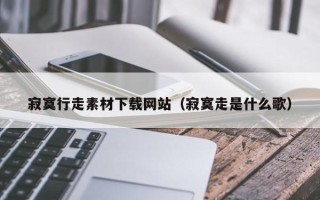 余江寂寞行走素材下载网站（寂寞走是什么歌）